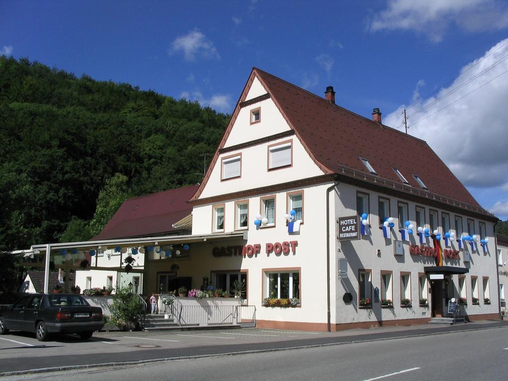 Gasthof Zur Post Zwiefalten Dış mekan fotoğraf